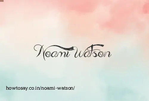 Noami Watson
