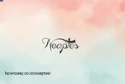 Noaptes