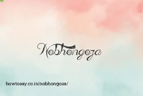 Nobhongoza