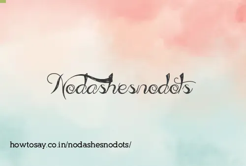 Nodashesnodots