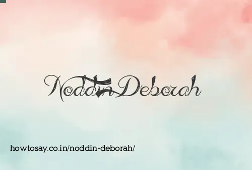 Noddin Deborah