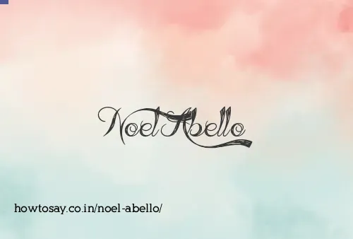 Noel Abello