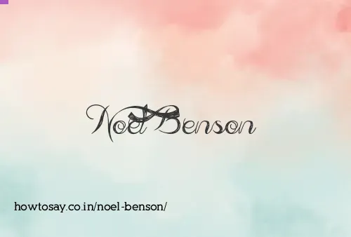 Noel Benson