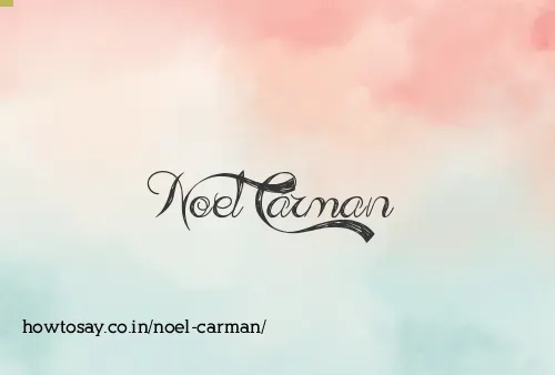Noel Carman