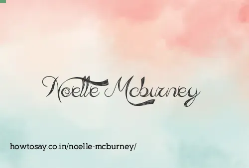 Noelle Mcburney