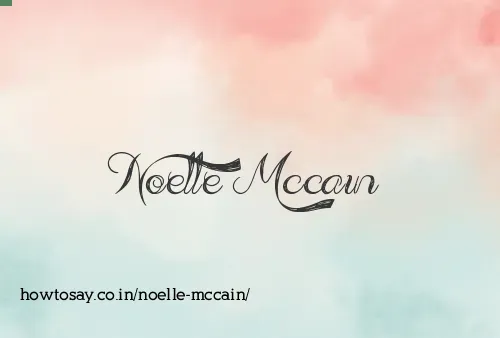 Noelle Mccain