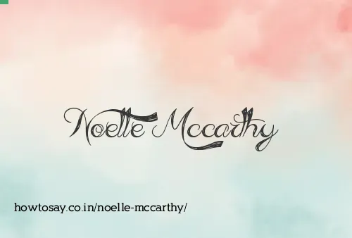 Noelle Mccarthy
