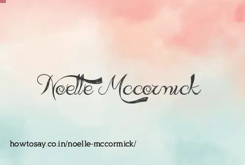 Noelle Mccormick