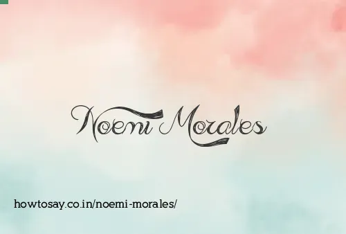Noemi Morales