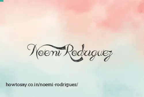 Noemi Rodriguez