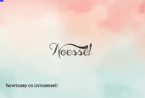 Noessel
