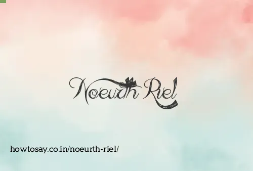 Noeurth Riel