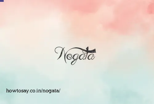 Nogata