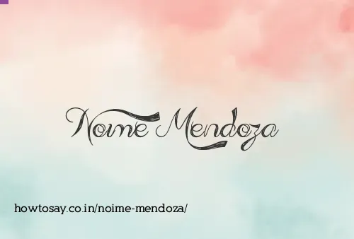 Noime Mendoza