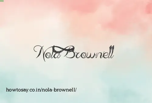 Nola Brownell
