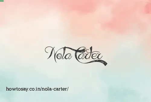 Nola Carter