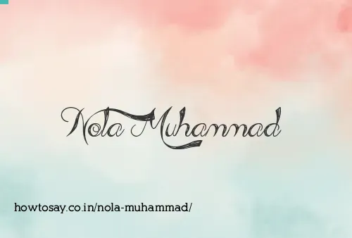 Nola Muhammad