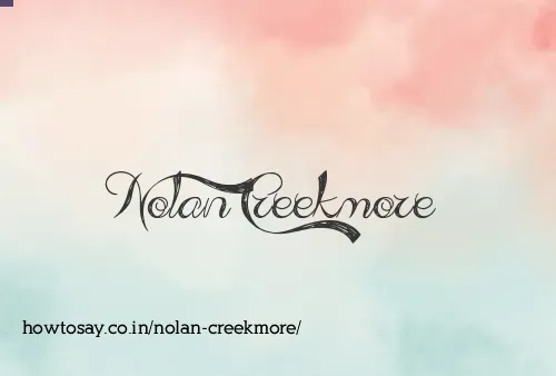 Nolan Creekmore