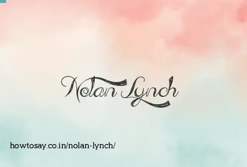 Nolan Lynch