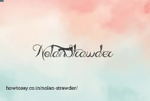 Nolan Strawder