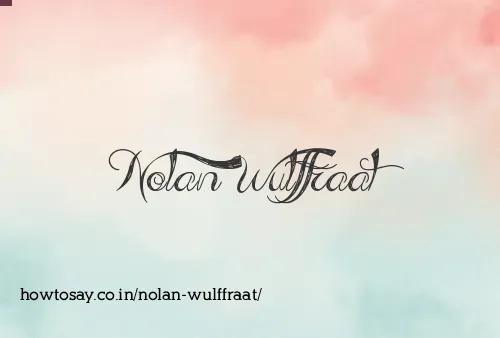 Nolan Wulffraat