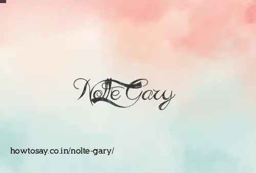 Nolte Gary