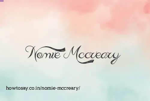 Nomie Mccreary