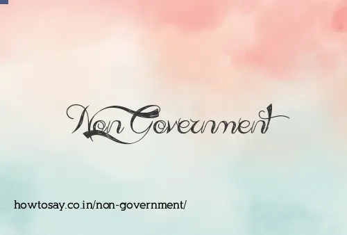Non Government