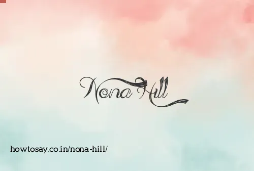 Nona Hill