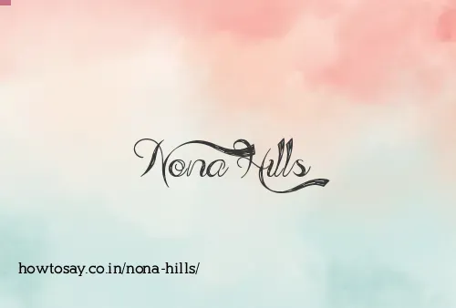Nona Hills