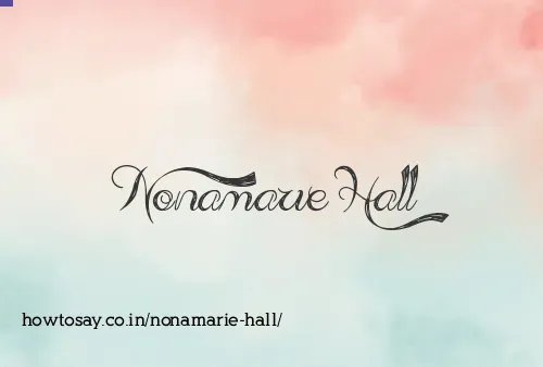 Nonamarie Hall
