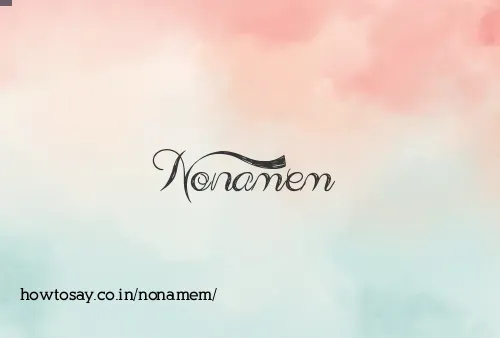 Nonamem