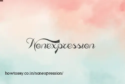 Nonexpression