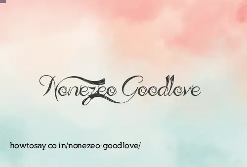 Nonezeo Goodlove