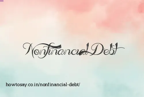 Nonfinancial Debt