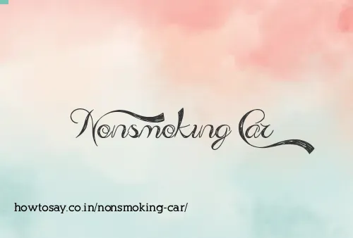 Nonsmoking Car