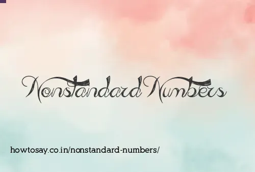 Nonstandard Numbers