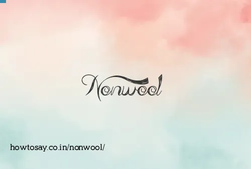Nonwool
