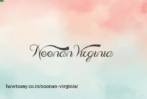 Noonan Virginia