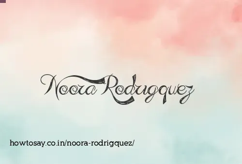 Noora Rodrigquez