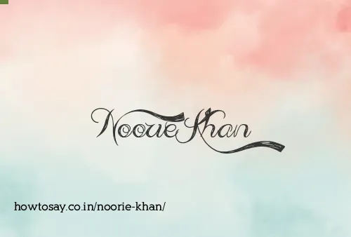 Noorie Khan