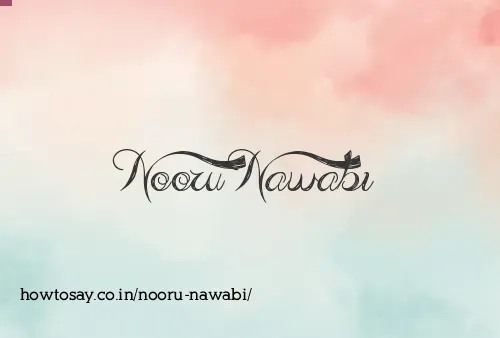 Nooru Nawabi