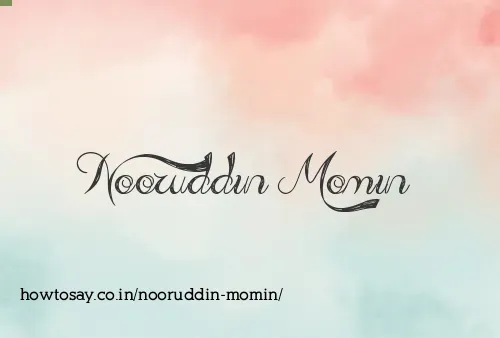 Nooruddin Momin