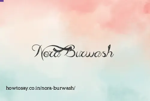 Nora Burwash
