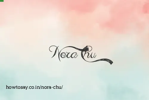 Nora Chu