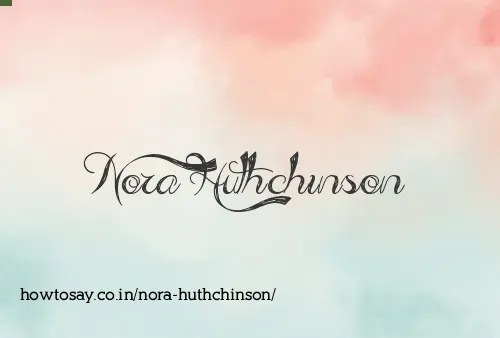 Nora Huthchinson