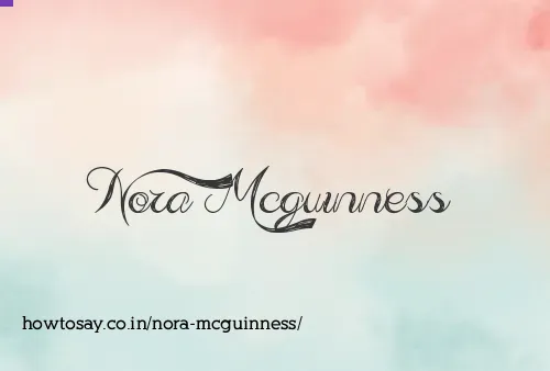 Nora Mcguinness