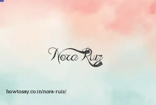 Nora Ruiz