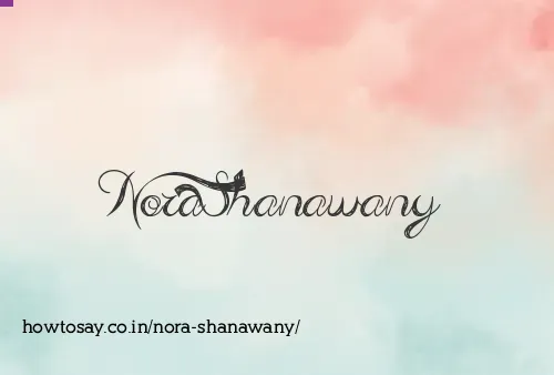 Nora Shanawany