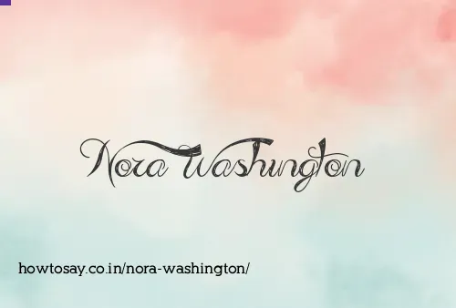 Nora Washington